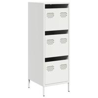 Hoge kast 39x35x103,5 cm staal zwart - thumbnail