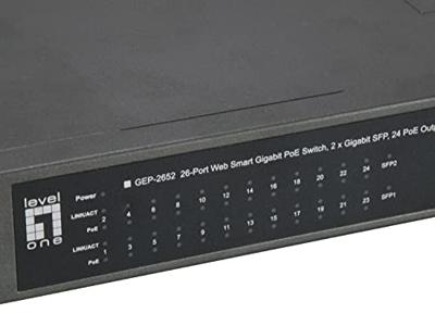 LevelOne GEP-2652 Switch 26-poorts