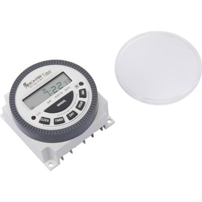 Fronttafelinbouw-schakelklok Digitaal 230 V/AC 4000 W