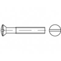 TOOLCRAFT TO-5361975 Bolverzonken schroeven M2,5 10 mm Sleuf RVS A4 200 stuk(s) - thumbnail