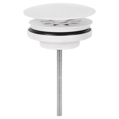 Differnz Differnz always open afvoerplug voor fontein - mat wit