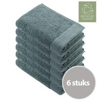Walra Remade Cotton Handdoek 50 x 100 cm 550 gram Jade - 6 stuks - thumbnail