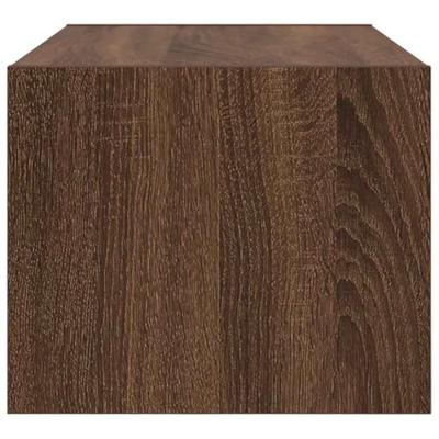 Tv-meubelen 2 st 60x31x25,5 cm bewerkt hout bruin eikenkleurig