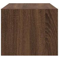 Tv-meubelen 2 st 60x31x25,5 cm bewerkt hout bruin eikenkleurig - thumbnail