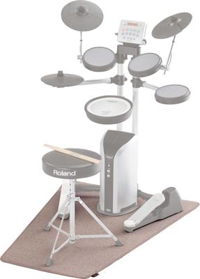 Roland TDM-3 V-Drums mat lichtbruin