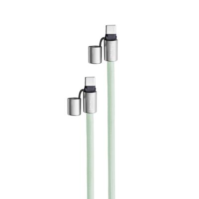 Intenso USB-C-kabel USB 2.0 USB-C stekker, USB-C stekker 1.65 m Green Telefoonkoord 7991007 - thumbnail