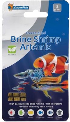 Freeze dried artemia 5 gram SuperFish - Superfish Freeze dried artemia 5 gram SuperFish - Superfish