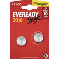 Eveready Knoopcel CR2016 3 V 2 stuk(s) E304439100 - thumbnail