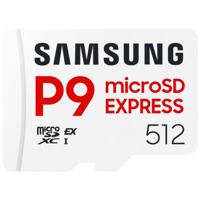 Samsung P9 microSD Express 512GB Micro SD-kaart - thumbnail