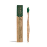 Georganics Toothbrush medium beechwood 1 Stuks - thumbnail