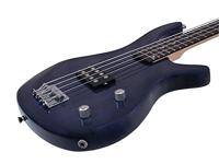 DIMAVERY SB-201 Electric Bass, blueburst - thumbnail