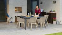 Keter Akola Tuinstoelen - 2 stuks -56.5x55x80cm - Taupe - thumbnail