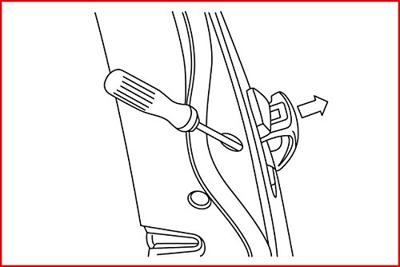 KS Tools 150.1609 Deurgreep-gereedschap, Golf 6 + Tiguan, 260 mm