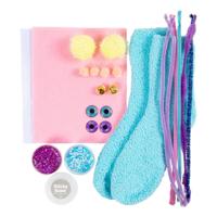 Creativ Company Hobbyset decoratie, sokkenmonster, diverse kleuren, 1 doos - thumbnail