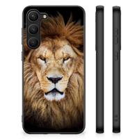 Samsung Galaxy S23 Plus Dierenprint Telefoonhoesje Leeuw - thumbnail