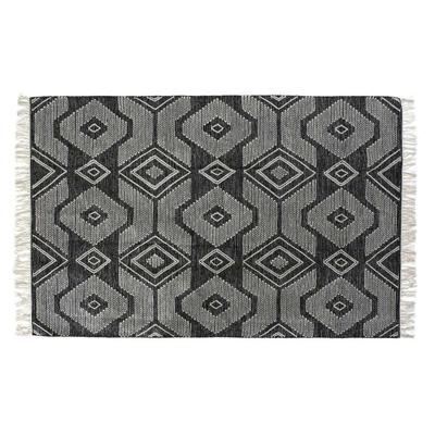 Tapijt DKD Home Decor Wit Zwart Katoen (160 x 230 x 1 cm) - thumbnail