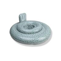 Swim Essentials Baby Float Groen Panterprint 0-1 jaar - thumbnail