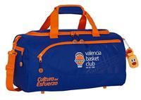 Sporttas Valencia Basket Blauw Oranje (50 x 25 x 25 cm) - thumbnail