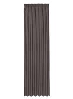 HEMA Kant en klaar gordijn met plooiband antraciet (antraciet) - thumbnail