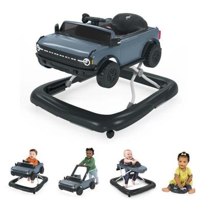 BRIGHT STARTS Ford Bronco 4-in-1 looprek en activiteitencentrum, interactief en afneembaar stuurwiel, grijs, vanaf 6 maanden BRIGHT STARTS Ford Bronco 4-in-1 looprek en activiteitencentrum, interactief en afneembaar stuurwiel, grijs, vanaf 6 maanden