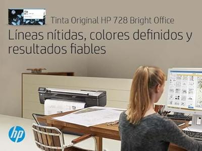 HP 728 magenta DesignJet inktcartridge, 130 ml