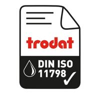 Trodat vervangkussen zwart, voor stempel 4912, blister met 2 stuks - thumbnail