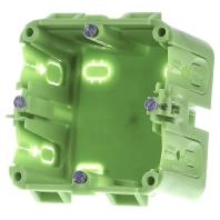 Spelsberg KD 1 70/47 F2 GN van polypropyleen (PP) Electrical Junction Box - elektrische junction boxen (groen, 47 mm)