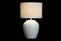 Bureaulamp DKD Home Decor Wit Porselein 25 W 50 W 220 V 38 x 38 x 58 cm - thumbnail