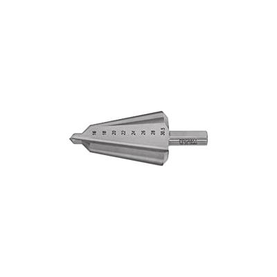 Promat/Tecwerk Getrapte plaatboor | boorbereik 16-30,5 mm | HSS-Co totale lengte 76 mm | snedeaantal 2 - 4000862023