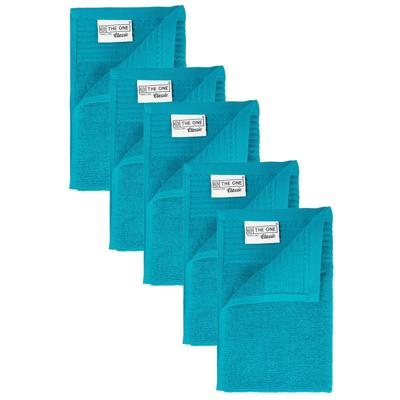 The One Gastendoek 500 gram 30x50 cm Turquoise (5 stuks)