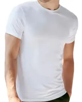 HL-tricot heren T-shirt korte mouw - 100% Katoenen heren ondershirt - Mannen ondergoed - thumbnail