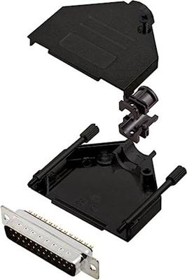encitech DTZK25-BK-DMP-K 6355-0101-23 D-sub male connectorset 180 ° Aantal polen: 25 Soldeerkelk 1 stuk(s)