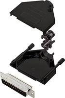 encitech DTZK25-BK-DMP-K 6355-0101-23 D-sub male connectorset 180 ° Aantal polen: 25 Soldeerkelk 1 stuk(s) - thumbnail