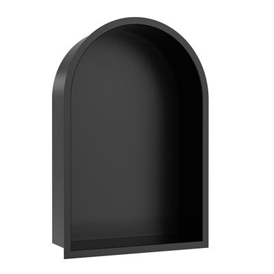 Inbouwnis Ovaal BWS Albert 30x45x10 cm Mat Zwart Inbouwnis Ovaal BWS Albert 30x45x10 cm Mat Zwart