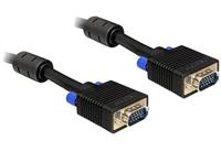 DeLOCK cable svga male-male kabel (zwart, 2 meter, 82557) - thumbnail