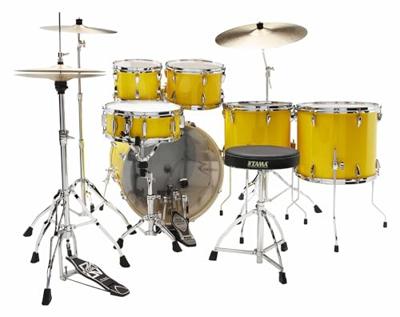 Tama IP62H6W-ELY Imperialstar 6-delige drumkit Electric Yellow