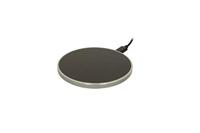 Rapoo XC150 Draadloze QI Inductielader 10W Glas Zwart/Zilver - thumbnail