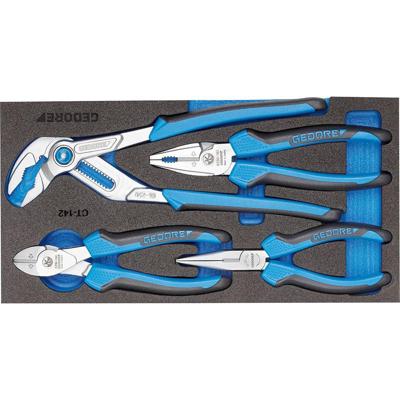 Gedore 2309025 Tangenset Werkplaats 4-delig