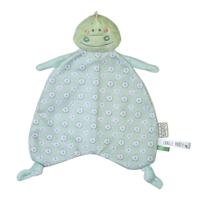 Saro Knuffeldoekje Krokodil Groen Junior 20 X 24 Cm - thumbnail