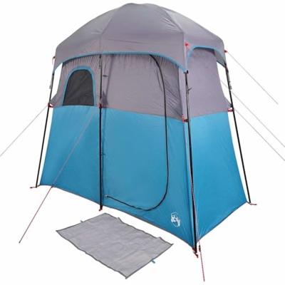 VidaXL Douchetent 2-persoons waterdicht blauw VidaXL Douchetent 2-persoons waterdicht blauw