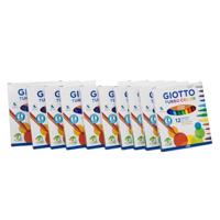 Set Viltstiften Giotto Turbo Color Multicolour (10 Stuks) - thumbnail