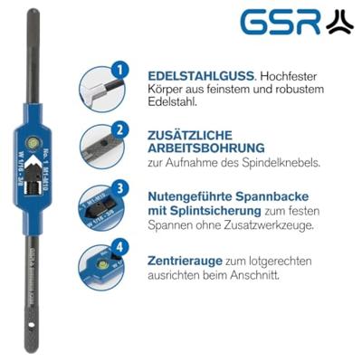 GSR B08802060 Tapkruk M5 - M20 DIN 1814