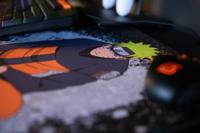 Gaming muismat - KONIX - Naruto Shippuden - XXL 90 x 46 cm - Antislip rubberen onderkant - Zwart - thumbnail