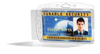 Identiteitskaarthoesje Durable Transparant Plastic 5,4 x 8,7 cm 10 Stuks - thumbnail