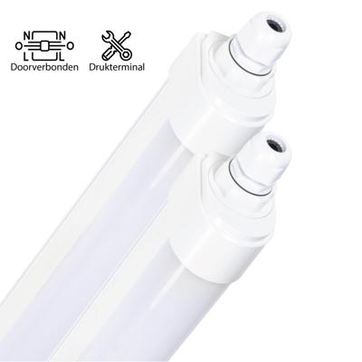 2 PACK - LED's Light LED TL lamp compleet 120 cm - Koppelbaar tot 10 lampen - Waterdicht - IP65 2 PACK - LED's Light LED TL lamp compleet 120 cm - Koppelbaar tot 10 lampen - Waterdicht - IP65