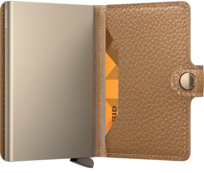 SECRID Miniwallet Licht bruin - Pasjeshouder dames - thumbnail