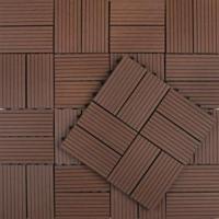 Vlondertegel Premium 30 x 30 cm composiet coffee - thumbnail