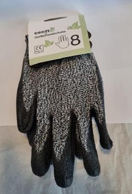 Centi Tuinhandschoenen profiklasse CAT-2 met maximale bescherming voor Dames Zwart Centi Tuinhandschoenen profiklasse CAT-2 met maximale bescherming voor Dames Zwart
