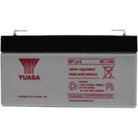 Yuasa NP12-6 Loodaccu 6 V 1.2 Ah Loodvlies (AGM) (b x h x d) 97 x 54.50 x 25 mm Geringe zelfontlading - thumbnail
