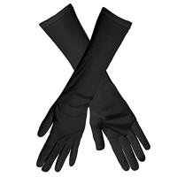 Handschoenen elleboog Nice zwart - thumbnail